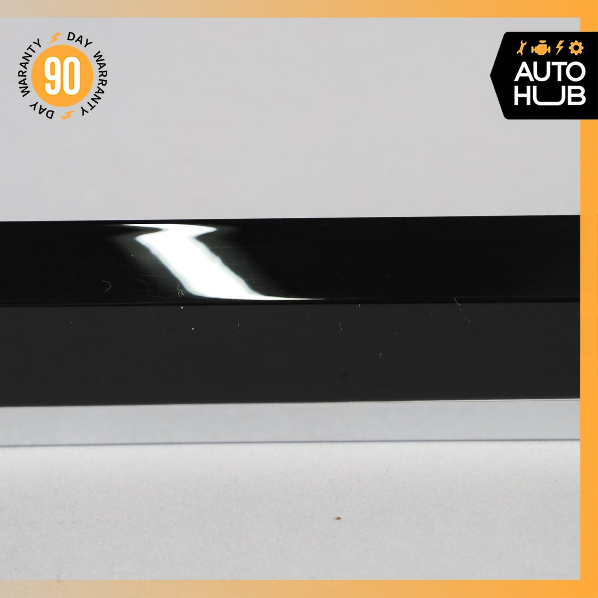 Porsche Cayenne 958 Rear Left Door Panel Trim Molding Piano Wood 7P5867419F OEM - photo 4