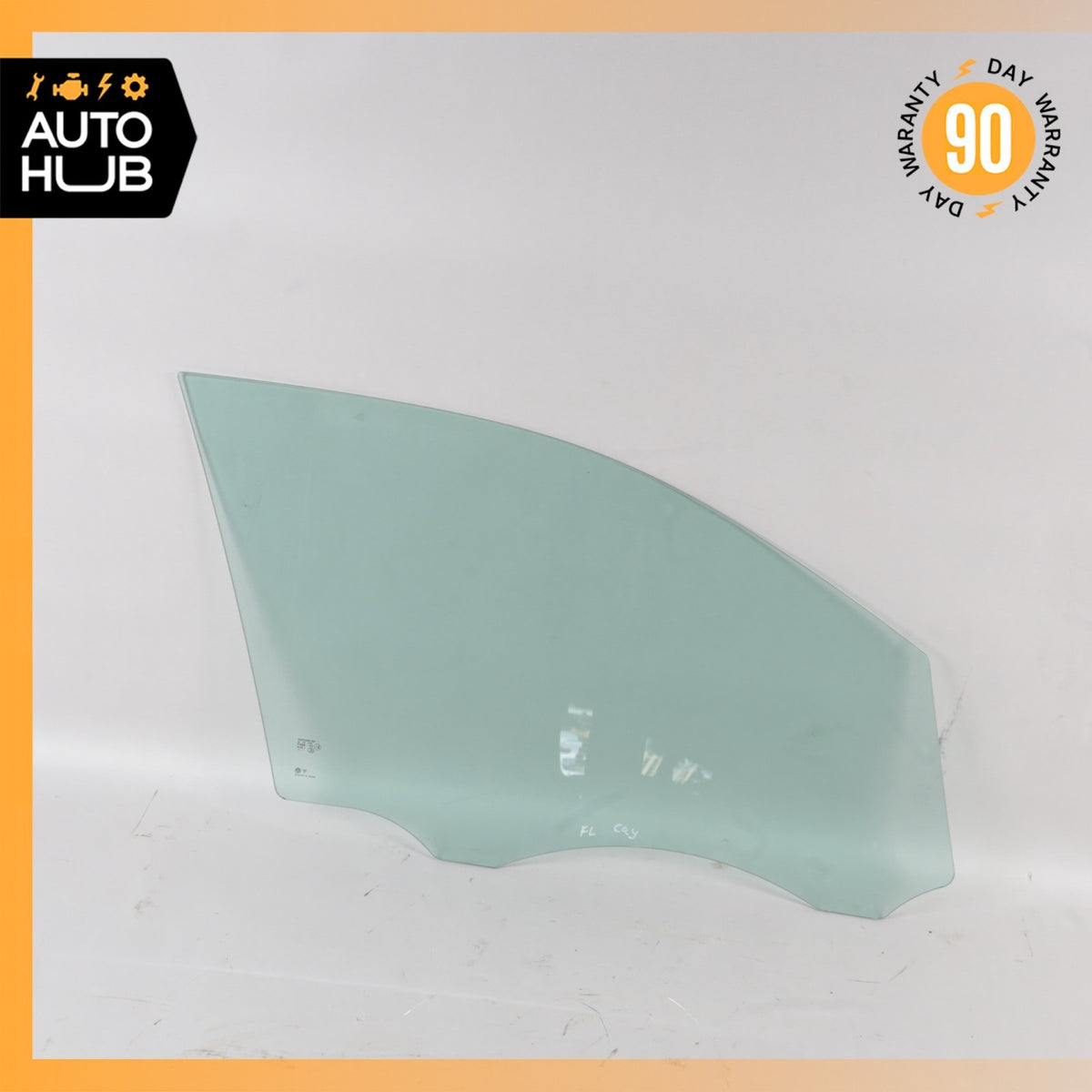 11-18 Porsche Cayenne 958 Front Left Driver Side Door Window Glass  OEM - photo 8