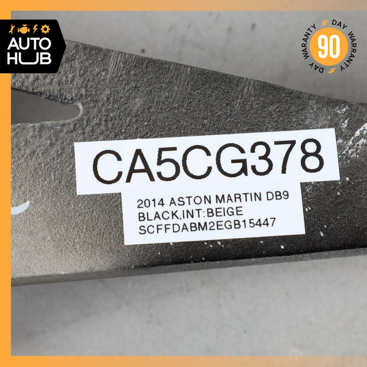 Aston Martin DB9 Engine Computer Module ECU Bracket Left Side OEM 22k - photo 13
