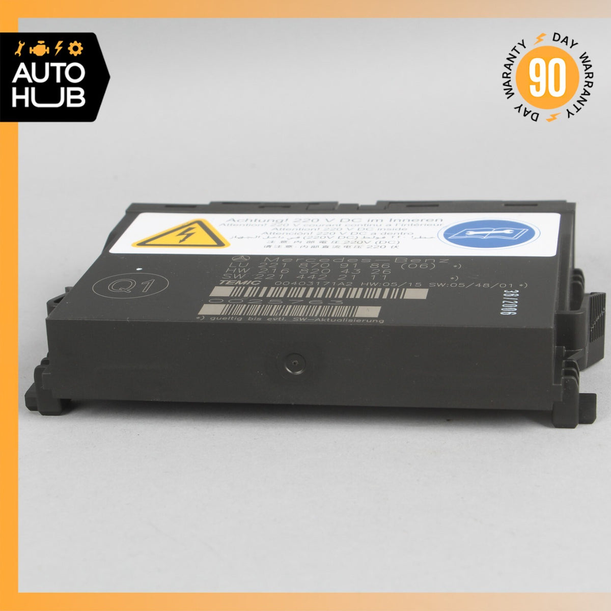 07-10 Mercedes W221 S600 S63 Front Left or Right Seat Contour Control Module OEM - photo 5