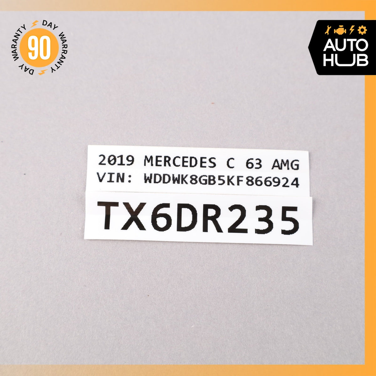 15-23 Mercedes W205 C63 AMG Headlight Fog Light Switch Control Module OEM 43k - photo 10