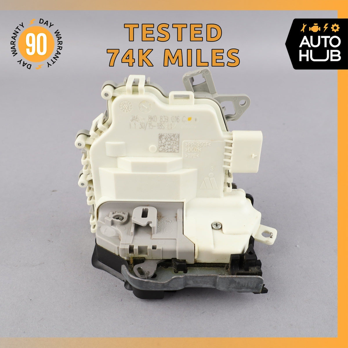 Porsche Macan 95B Rear Right Side Door Lock Latch Actuator 8K0839016G OEM 74k - photo 1