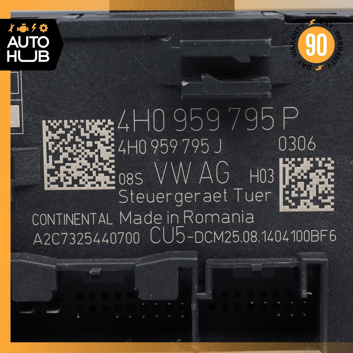 Porsche Cayenne 958 S GTS Rear Left or Right Door Control Module 4H0959795P OEM - photo 6
