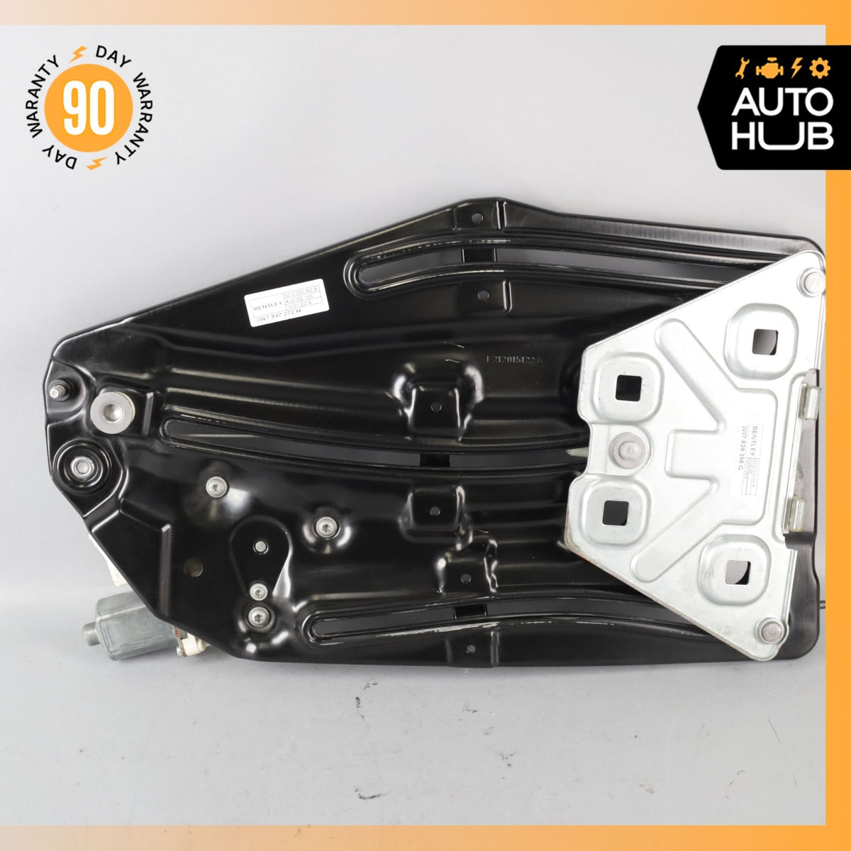 12-18 Bentley Continental GTC Rear Right Quarter Window Regulator w/ Motor OEM - photo 2