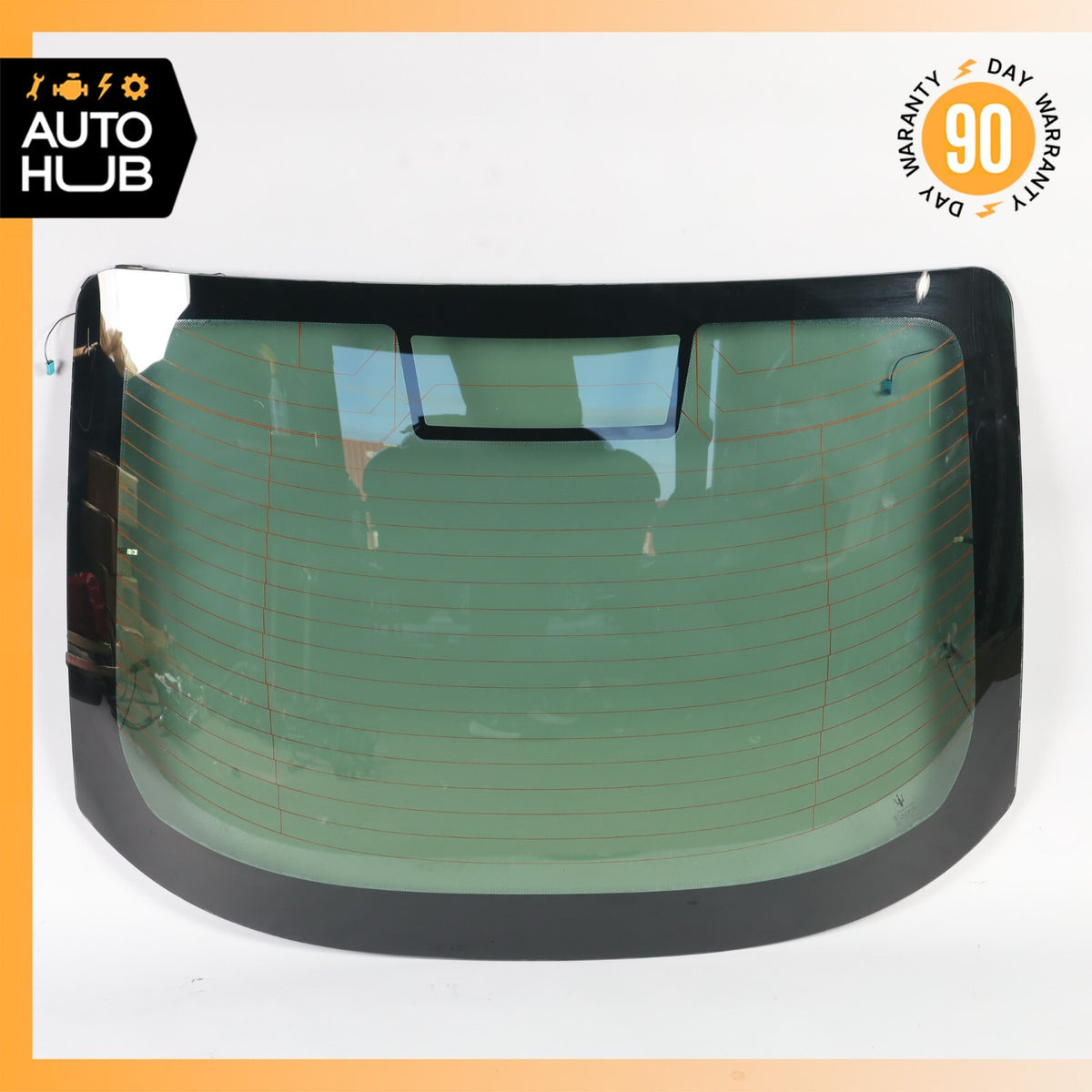 08-18 Maserati GranTurismo M145 Rear Windshield Wind Shield Back Glass OEM 88k - photo 6