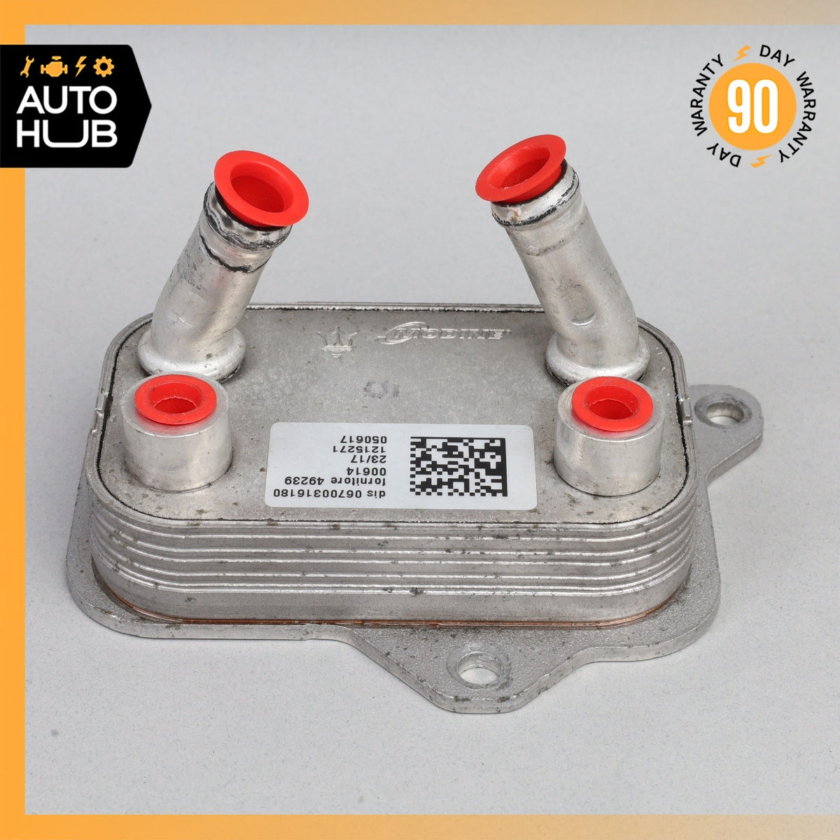 14-20 Maserati Ghibli Quattroporte Levante Power Steering Oil Cooler OEM - photo 3
