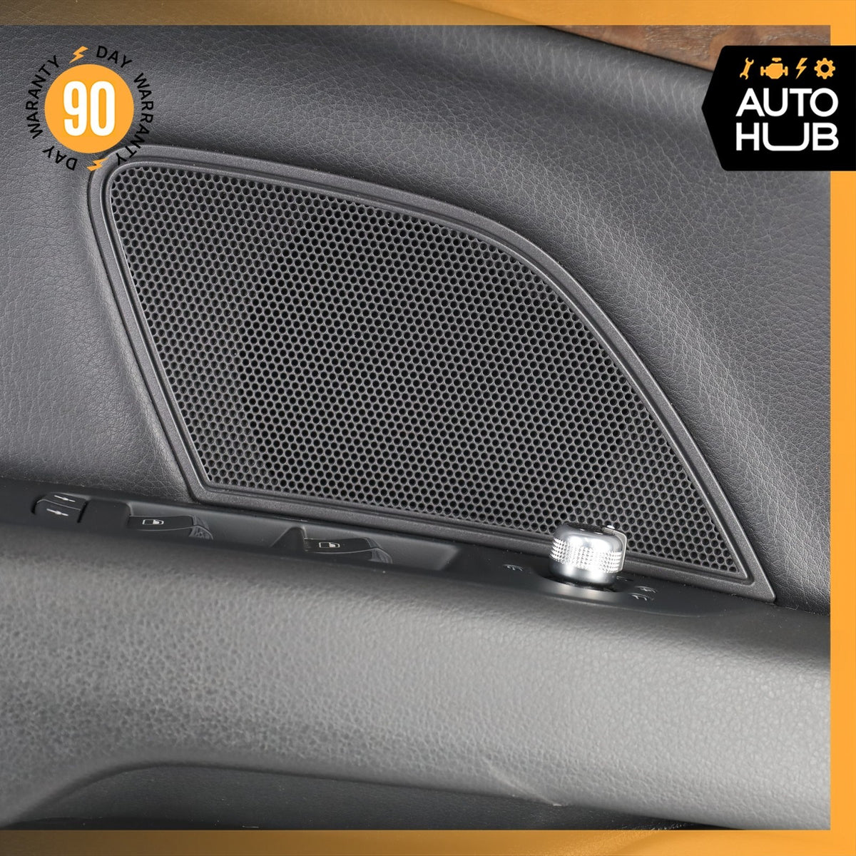 12-18 Audi 4G8 A7 Front Left Driver Door Panel Cover Trim Black Wood OEM - photo 12