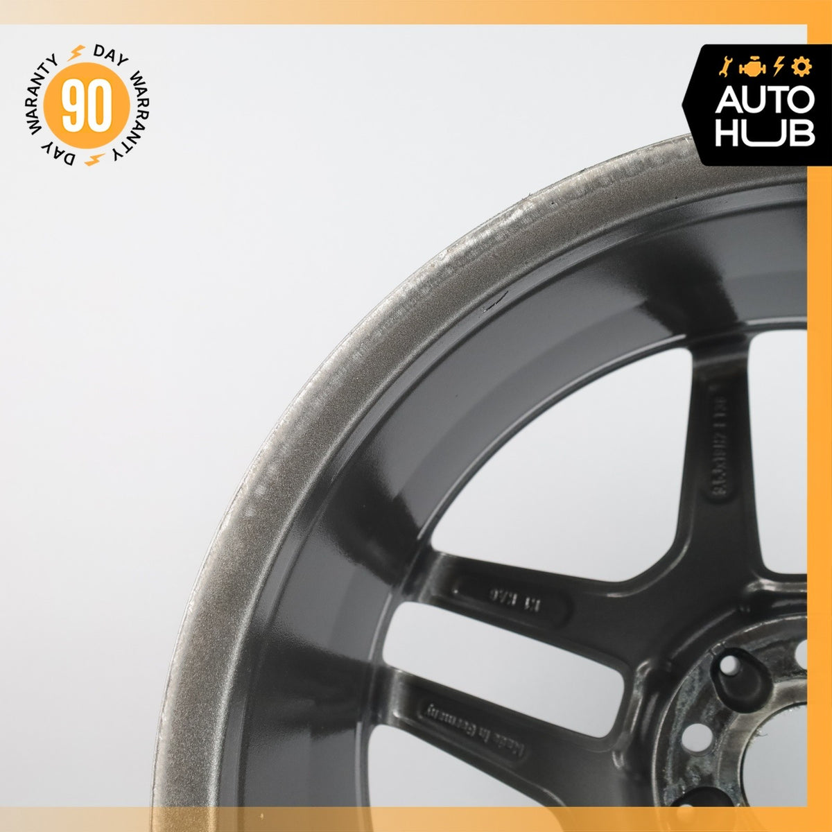 Mercedes W222 S550 S63 AMG 9.5 x 19 19" Rear Wheel Rim 2224010100 OEM - photo 12