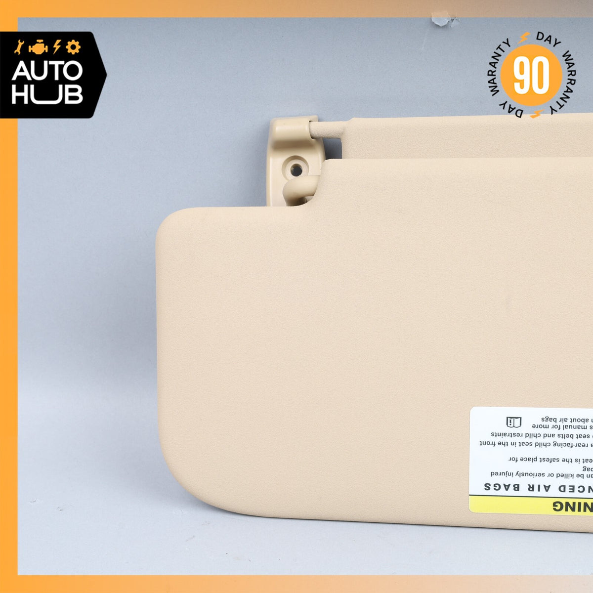 06-12 Mercedes W164 ML550 GL350 Sun Visor Sunvisor Front Right Side Beige OEM - photo 14