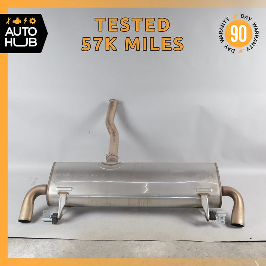 16-19 Mercedes X253 GLC300 M274 Dual Exhaust Muffler Assembly 2534910001 OEM - photo 1