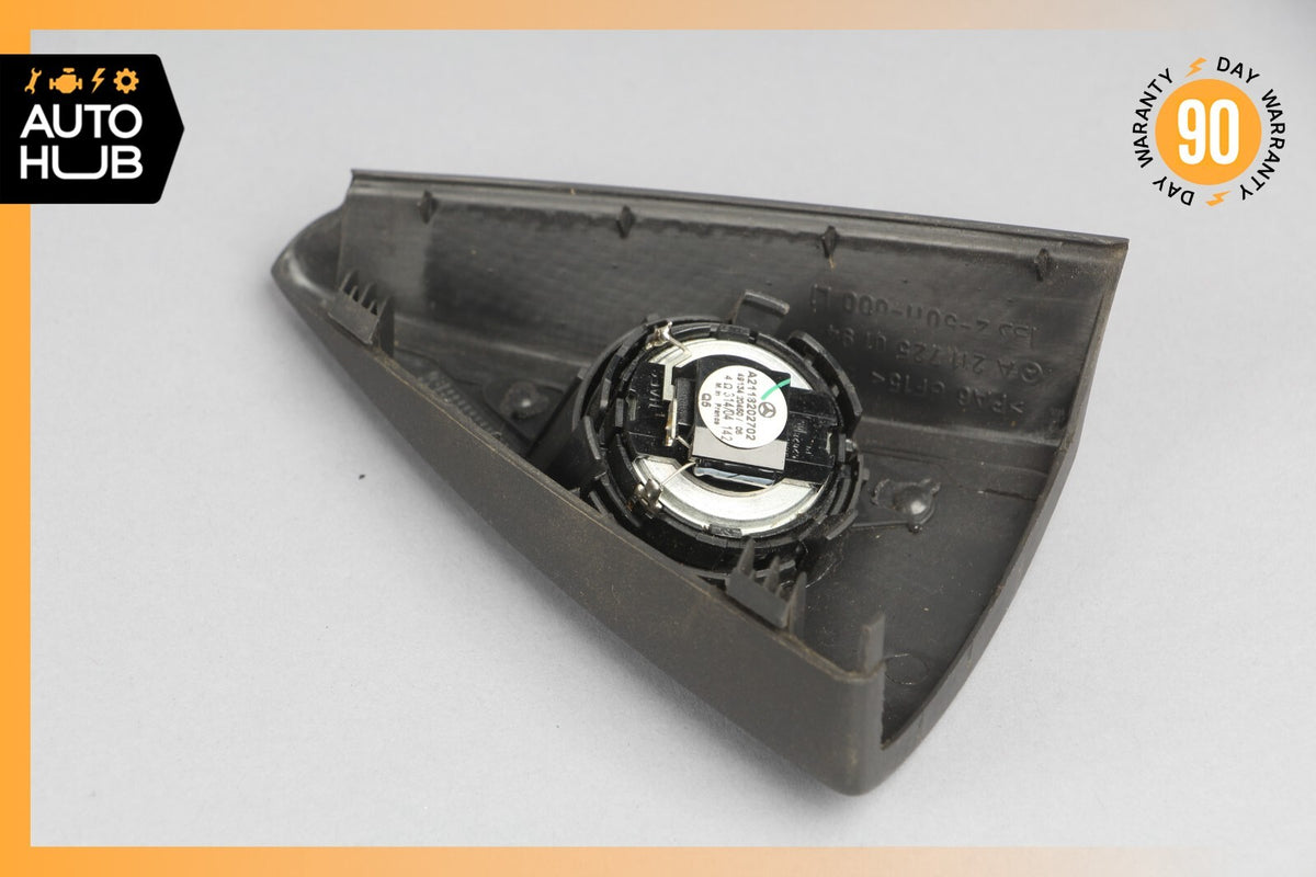 03-06 Mercedes W211 E55 E500 Tweeter Speaker Cover Left Driver Side Black OEM - photo 7