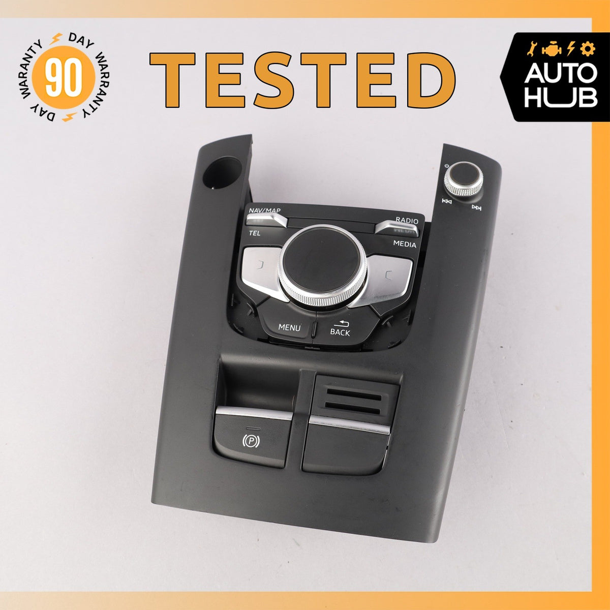 17-20 Audi 8V A3 Center Console Multimedia Interface Control Switch OEM - photo 1