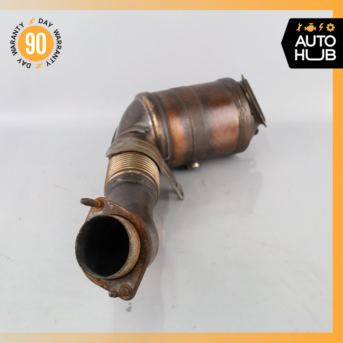 11-15 BMW E70 X5 750i 4.4L V8 Exhaust Downpipe Right & Left Set 18327645232 OEM - photo 13