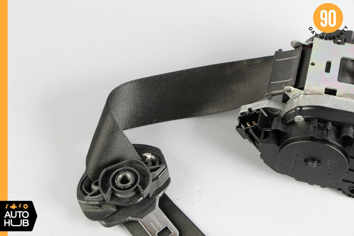 07-09 Mercedes W221 S550 S600 Front Right Passenger Side Seat Belt Black OEM - photo 3
