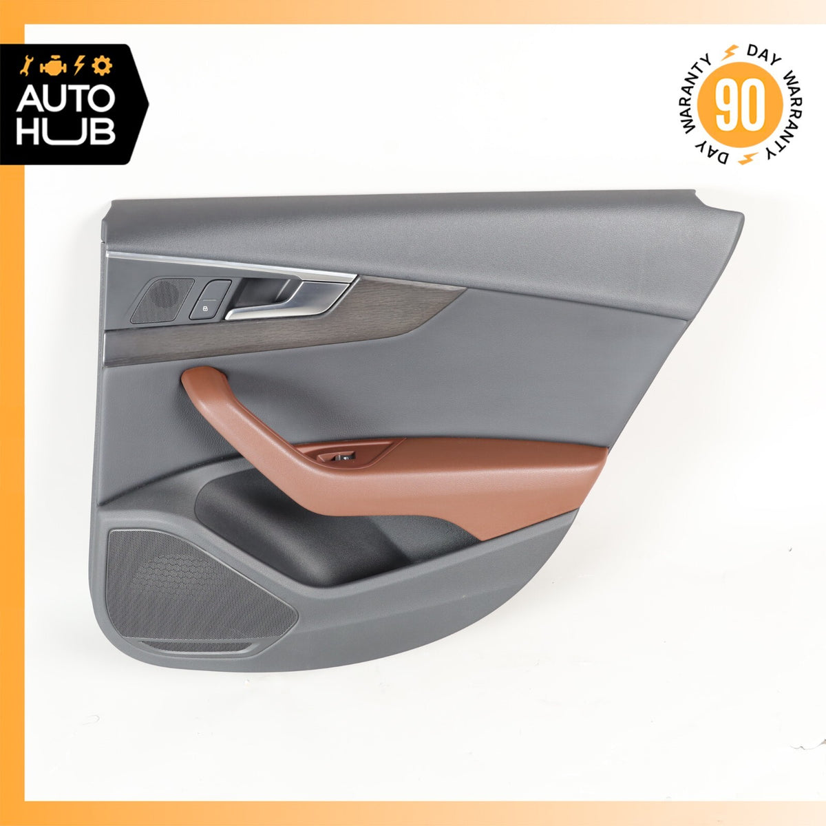 17-19 Audi B9 A4 Rear Right Side Interior Door Panel OEM 56k - photo 2