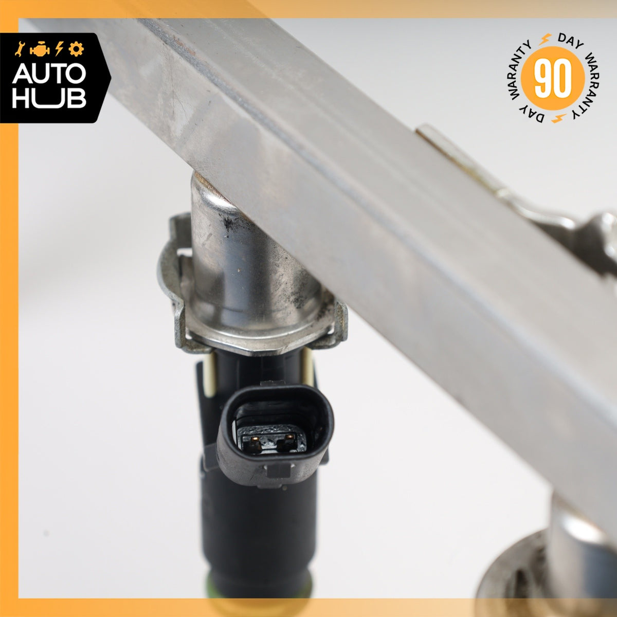 07-12 Mercedes R230 SL550 M273 Fuel Injection Rail With Fuel Injectors OEM - photo 20