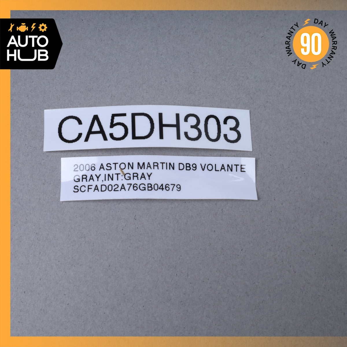 Aston Martin DB9 DBS V8 Vantage Fuel Door Lid Open Release Switch OEM - photo 11