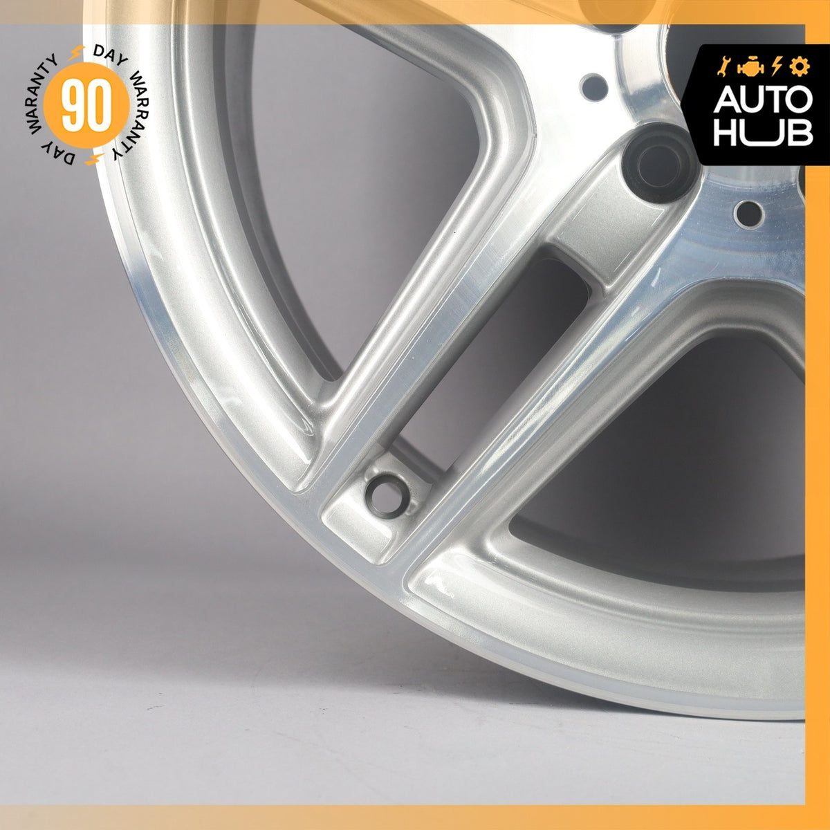 Mercedes W204 C250 C63 AMG 8 x 18 18" Front Wheel Rim 2044014102 OEM - photo 5