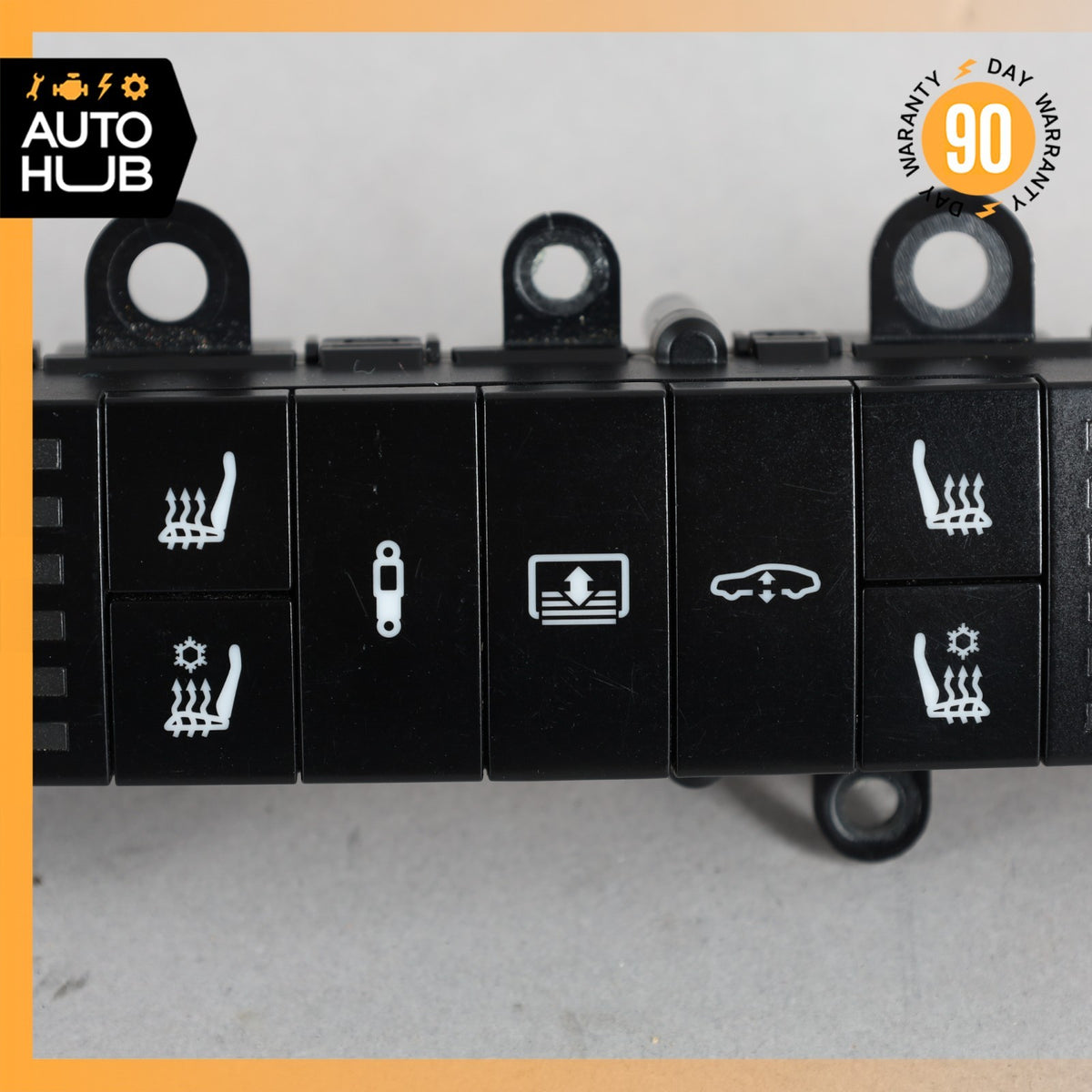 14-15 Bentley Flying Spur Center Console Switch Panel 4W0959676A OEM 40k - photo 4