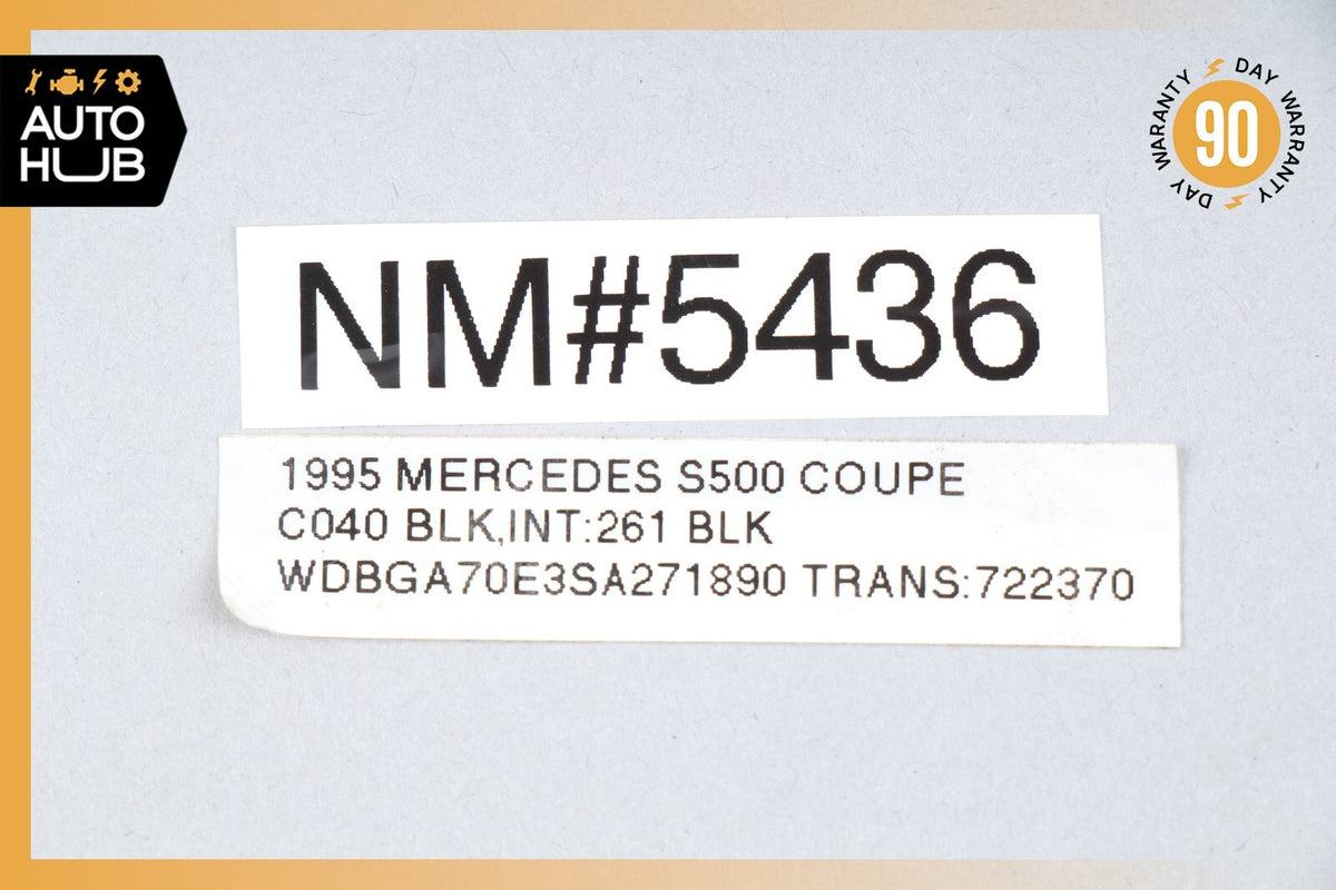 Mercedes W140 S500 S430 Base Front & Rear Rocker Panel Trim Plug Set of 2 OEM - photo 12