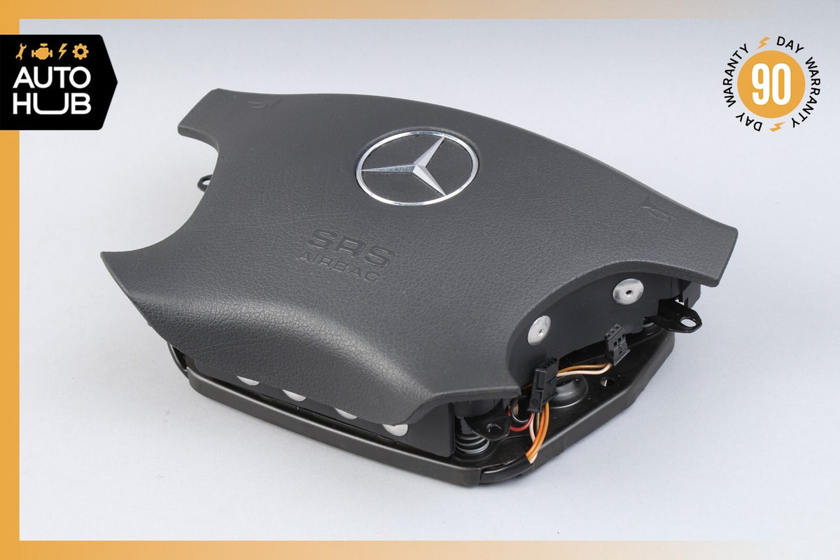 00-06 Mercedes W220 S430 CL500 Steering Wheel Air Bag Black 2204602498 OEM - photo 7