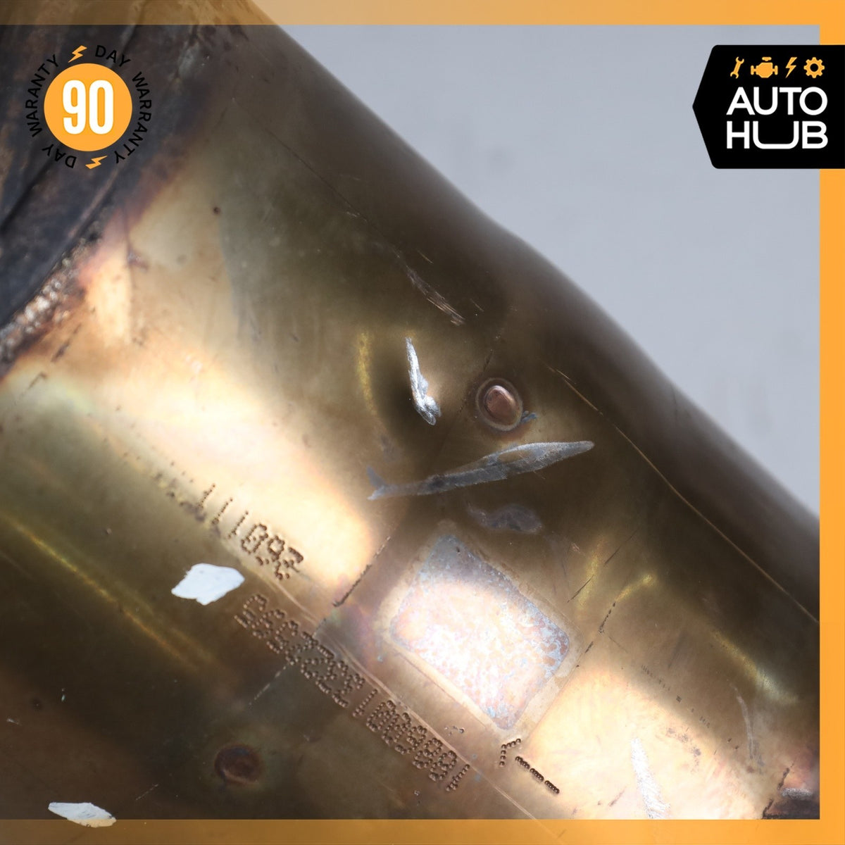 Mercedes W212 E350 RWD Engine Exhaust Downpipe Set OEM 70k - photo 19