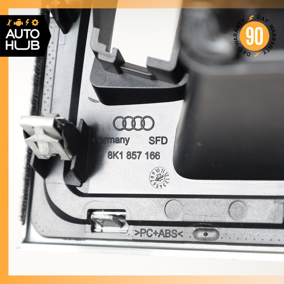 2013 Audi B8 A4 Dashboard Instrument Cluster Screen Cover Panel Bezel Trim OEM - photo 22
