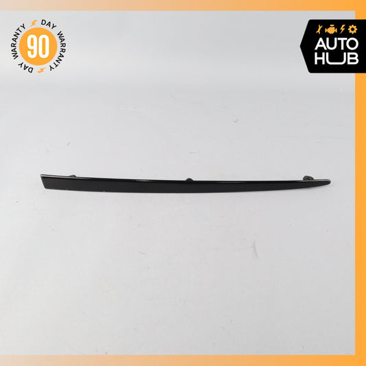 03-10 Bentley Continental GT GTC Rear Left Side Bumper Molding Trim Black OEM - photo 1