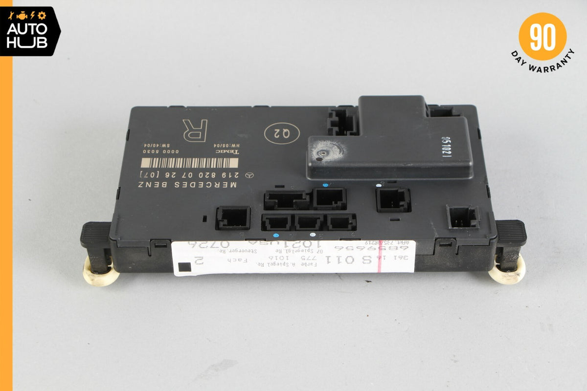 06-11 Mercedes W219 CLS500 CLS55 Door Control Module Front Right Side OEM - photo 3