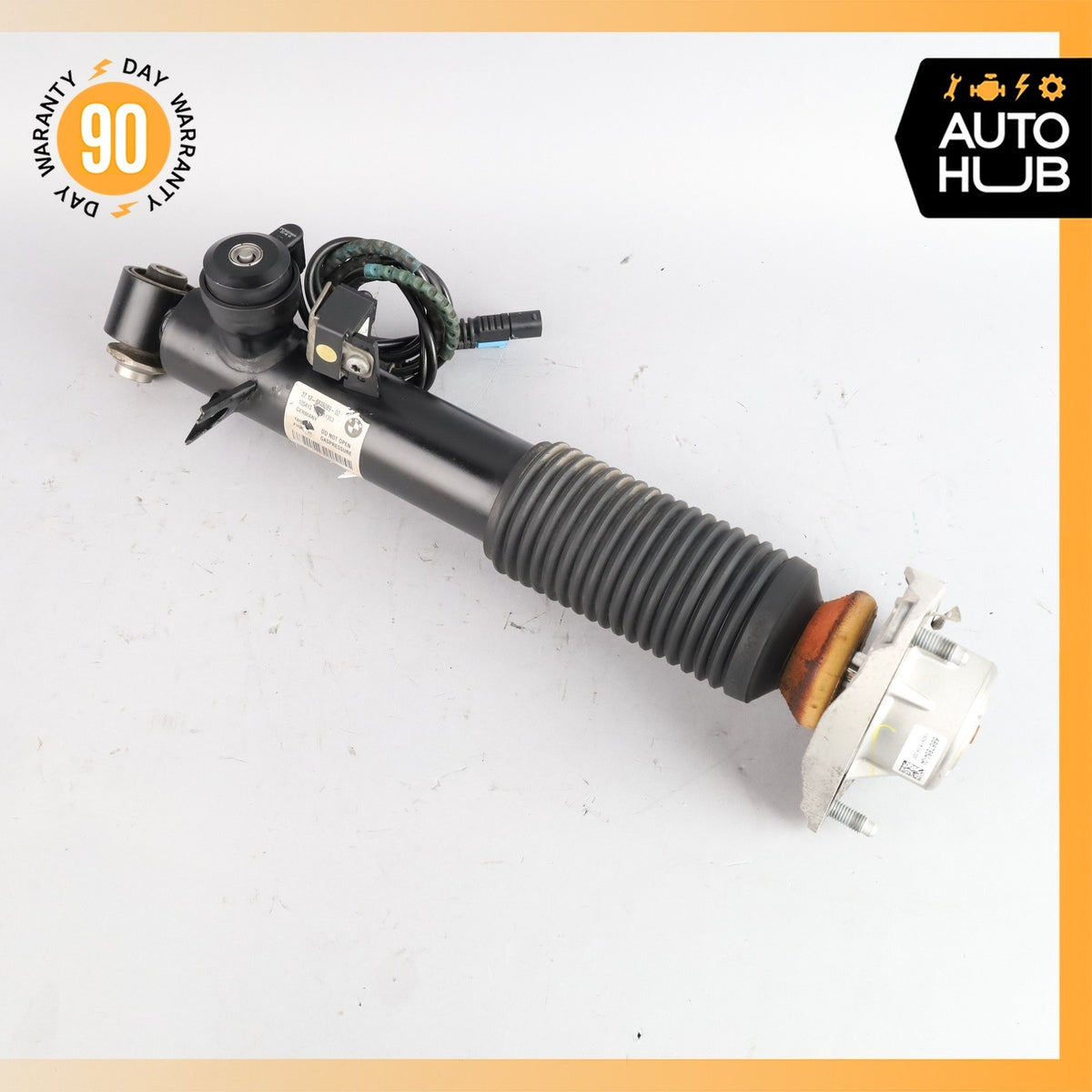 14-19 BMW F15 X5 X6 Rear Left Side VDC Shock Strut 37126875089 OEM 69k - photo 2