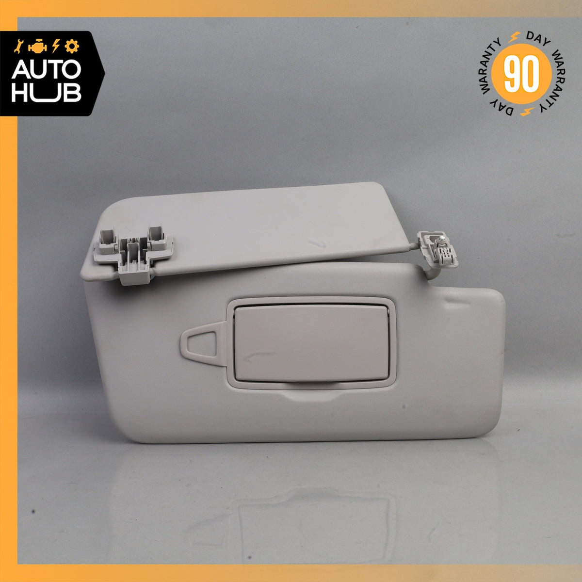 12-19 Mercedes X166 GL350 ML550 Sun Visor Sunvisor Right Passenger Side Gray OEM - photo 2