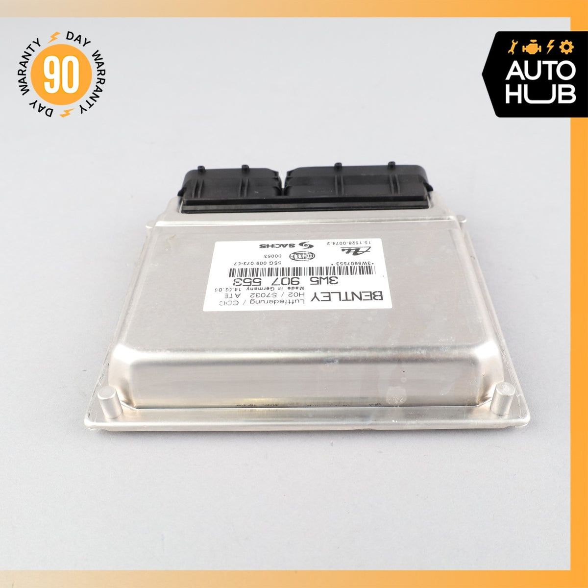 06-08 Bentley Continental Flying Spur Air Suspension Control Module OEM 86k - photo 4