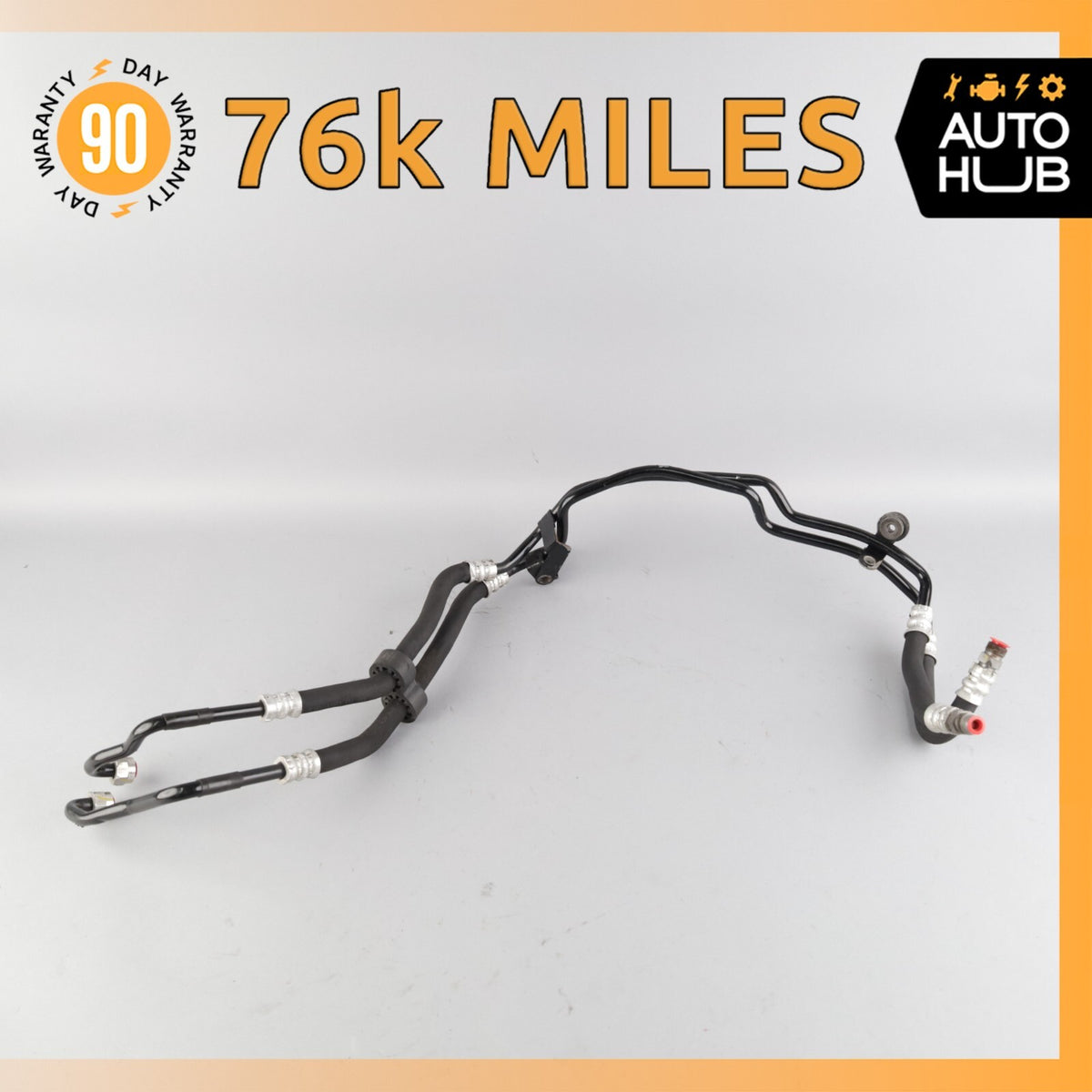 03-06 Bentley Flying Spur GT Left & Right Side Transmission Oil Cooler Line OEM - photo 1