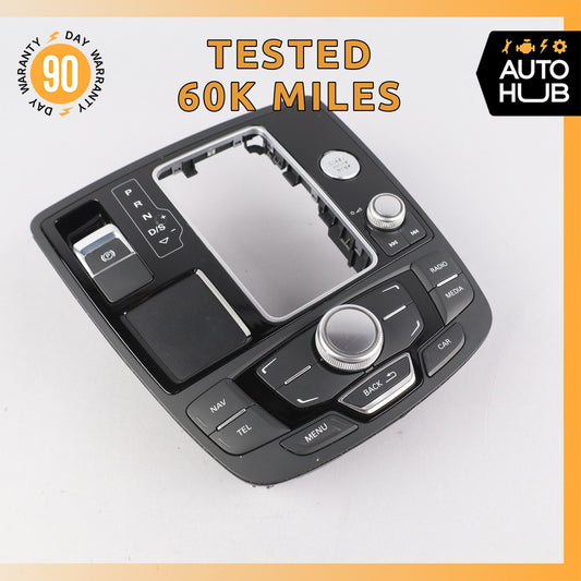 12-15 Audi 4G8 A7 MMI Center Console Shifter Bezel Switch Panel 4G1919610C OEM - photo 1