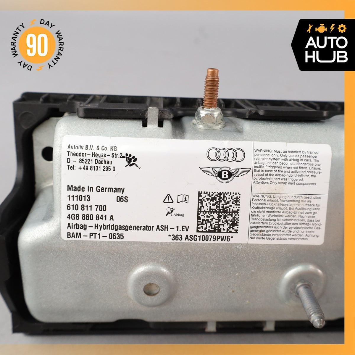 Audi C7 A6 A7 S7 Left Dashboard Lower Knee Panel Airbag 4G8880841A OEM - photo 9