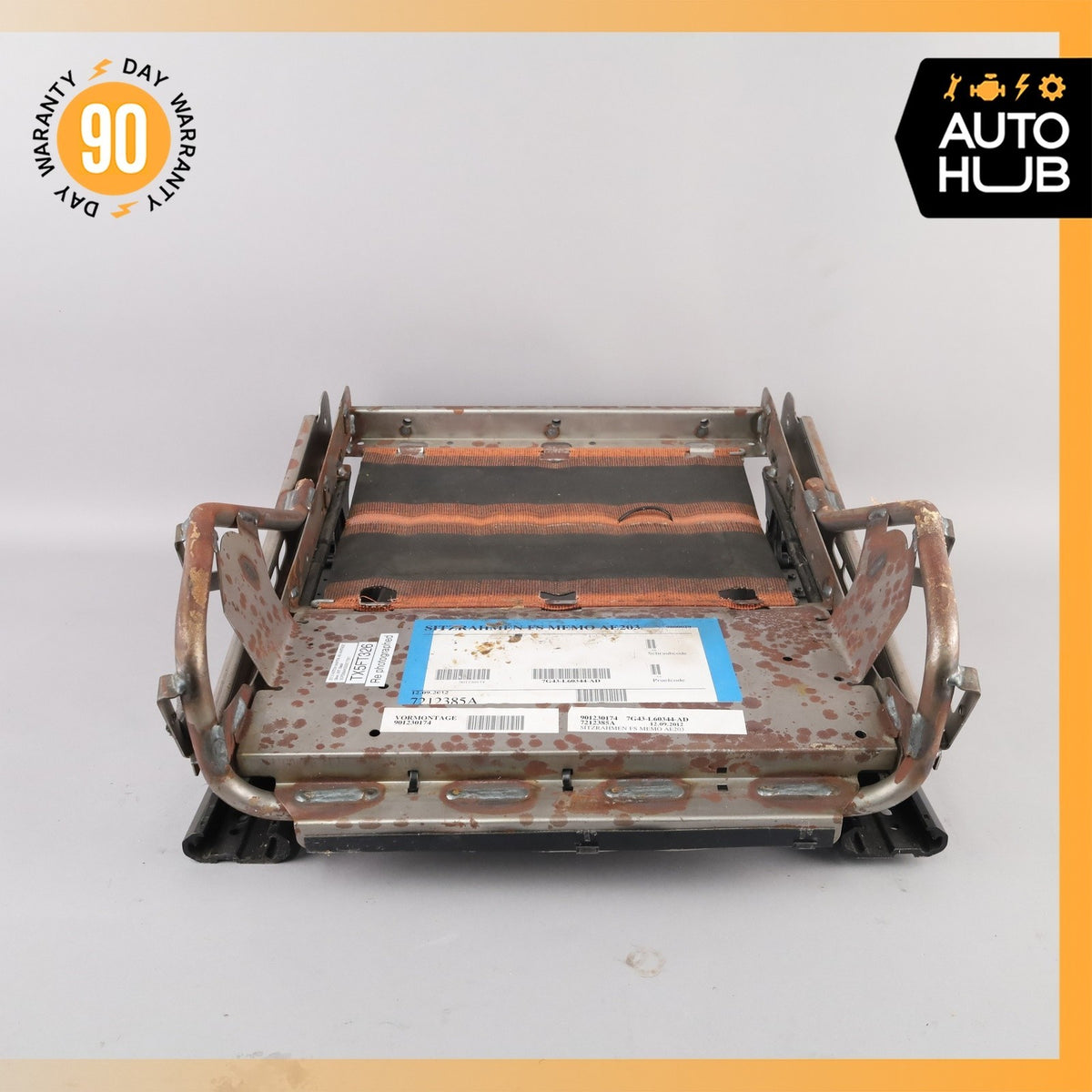 Aston Martin V8 Vantage DB9 DBS Left Side Seat Frame Track Rail w/Motors OEM 26k - photo 6