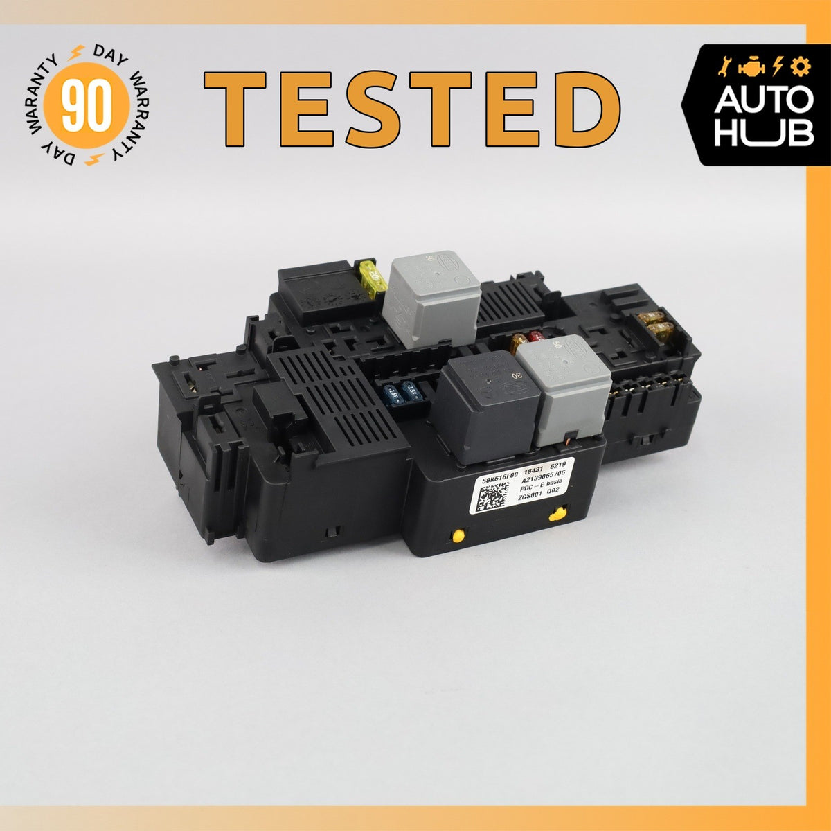 17-23 Mercedes W213 E300 C43 AMG GLC300 Front Engine Fuse Box Relay OEM - photo 1