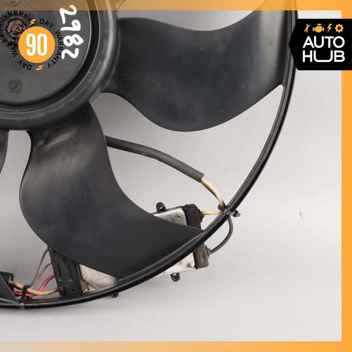 08-20 Mercedes W212 E350 C250 Engine Radiator Cooling Fan Blade w/ Motor OEM 84k - photo 5