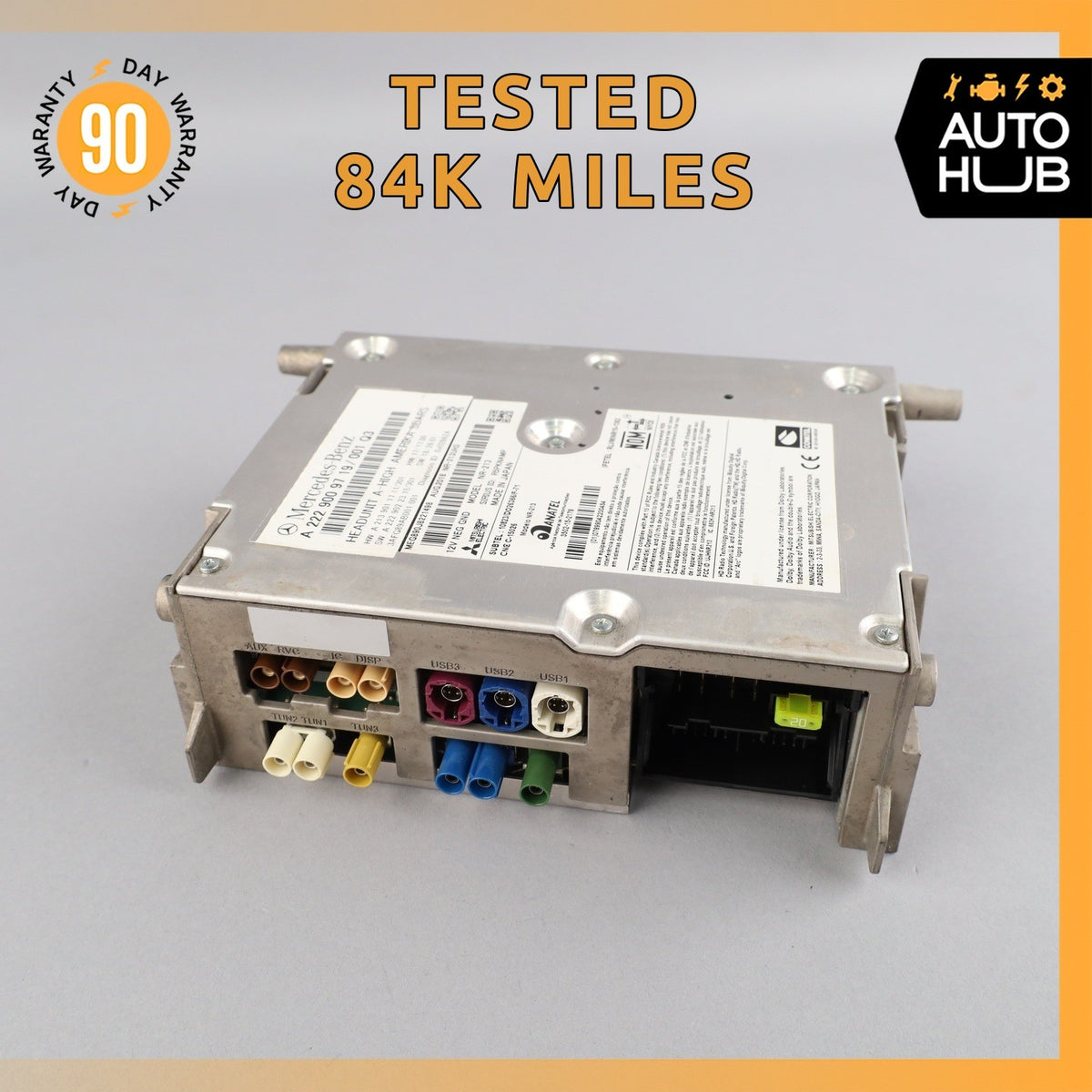 Mercedes W213 E300 S560 C300 Head Unit Navigation Command Comand CD Audio OEM - photo 1