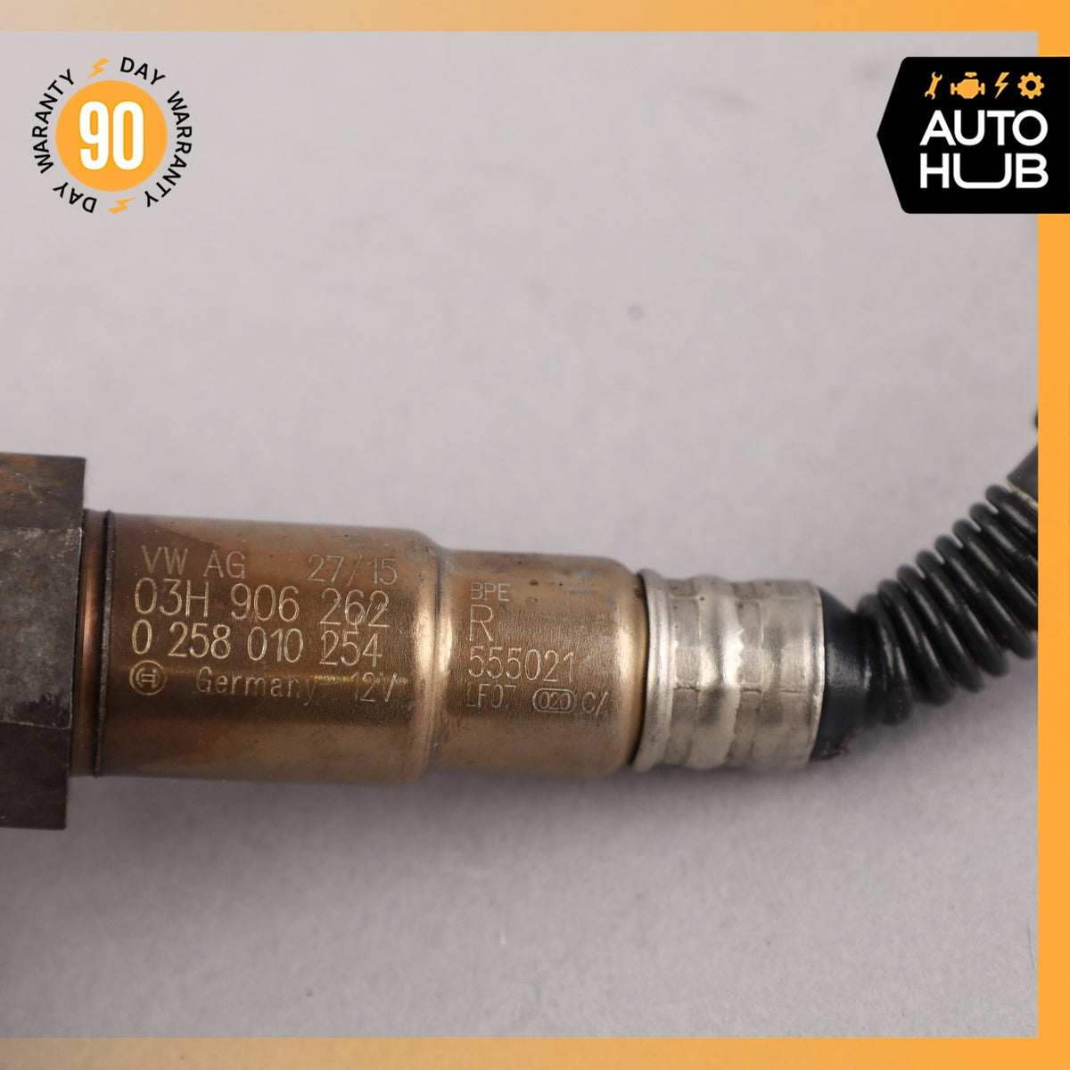 11-18 Porsche Cayenne 958 3.6L Oxygen O2 Sensor Lambda 03H906262R OEM - photo 7