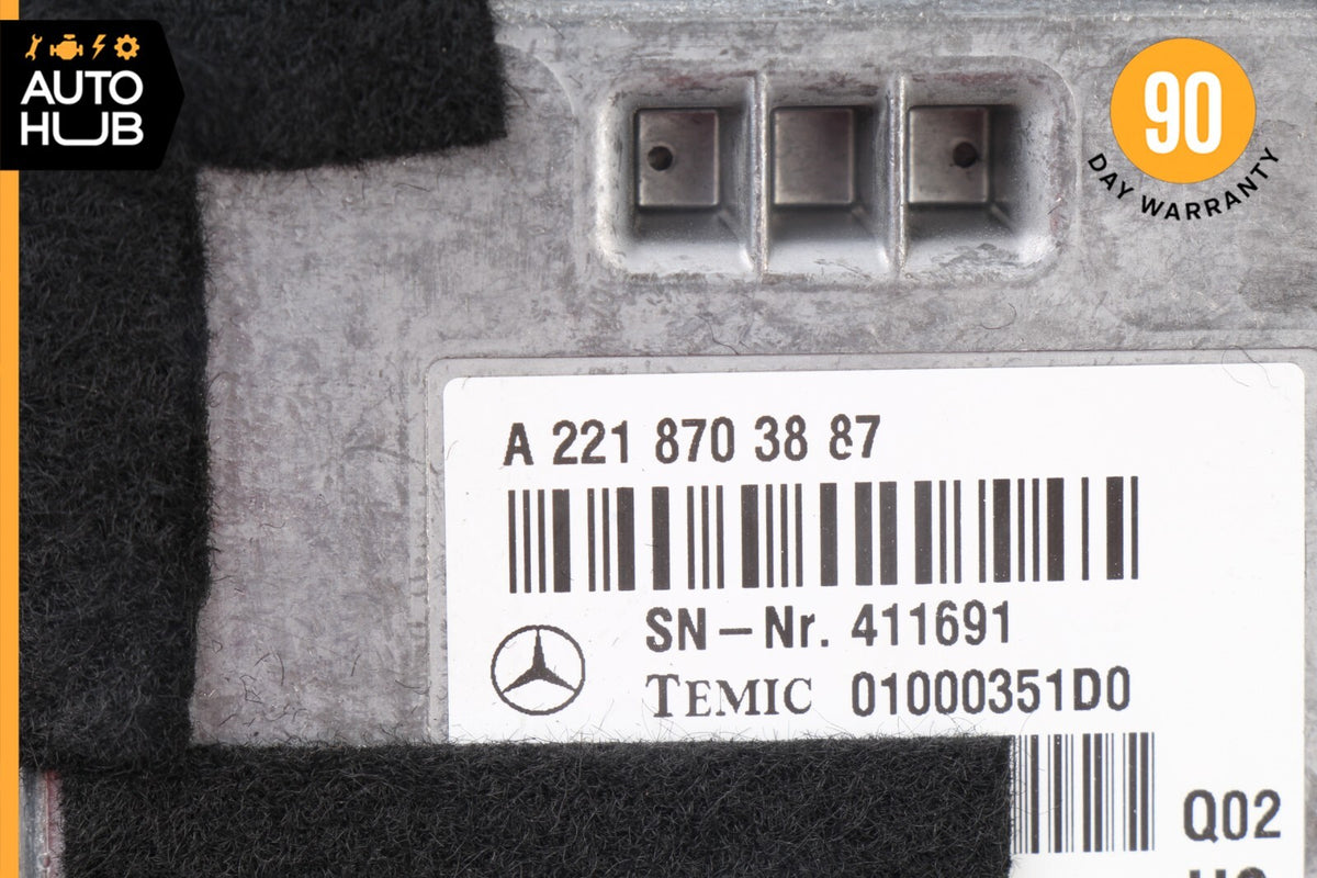 07-14 Mercedes W221 S600 CL550 Voice Language Communication Control Module OEM - photo 10