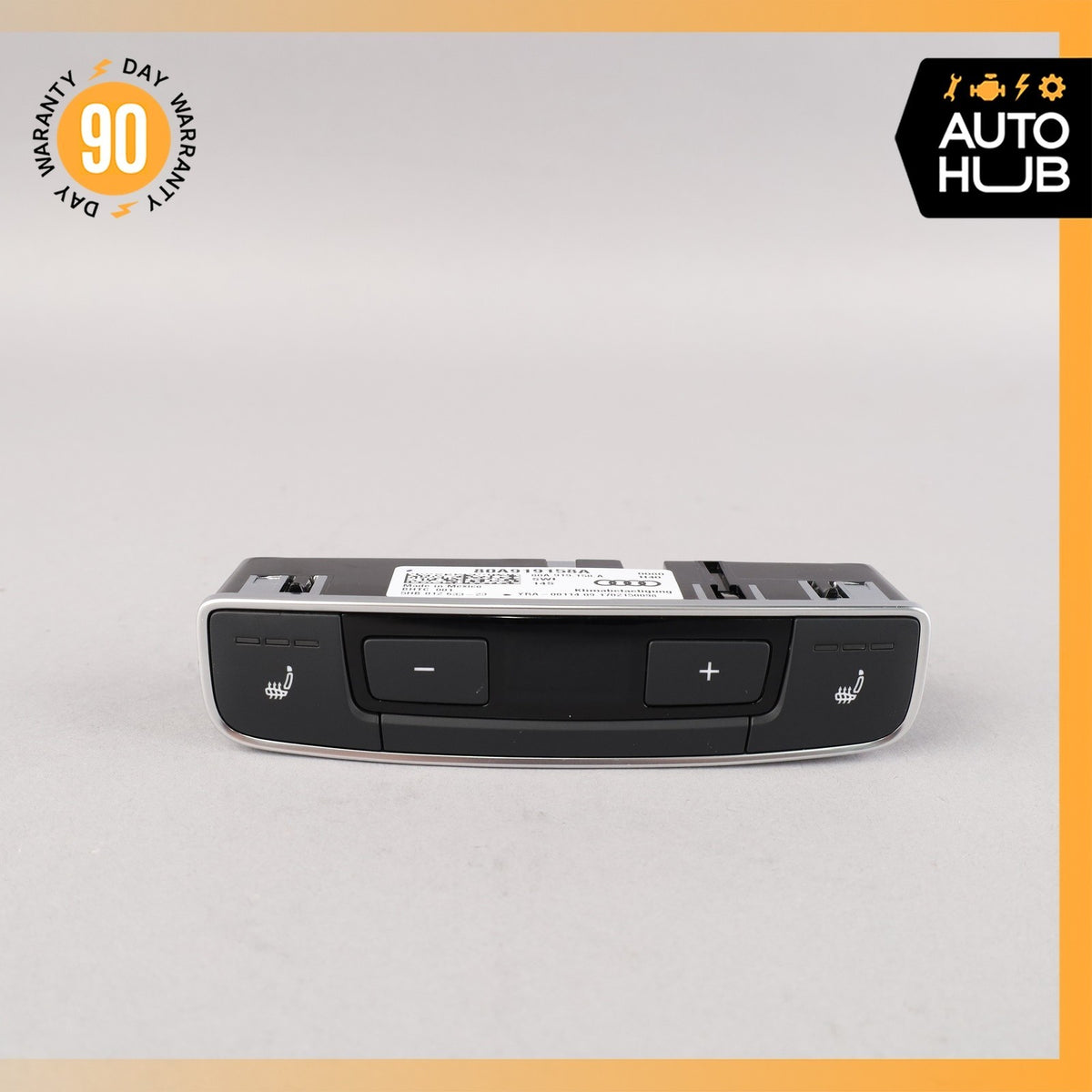 18-20 Audi FY Q5 Rear Center Console Heated Seat Control Switch OEM - photo 2