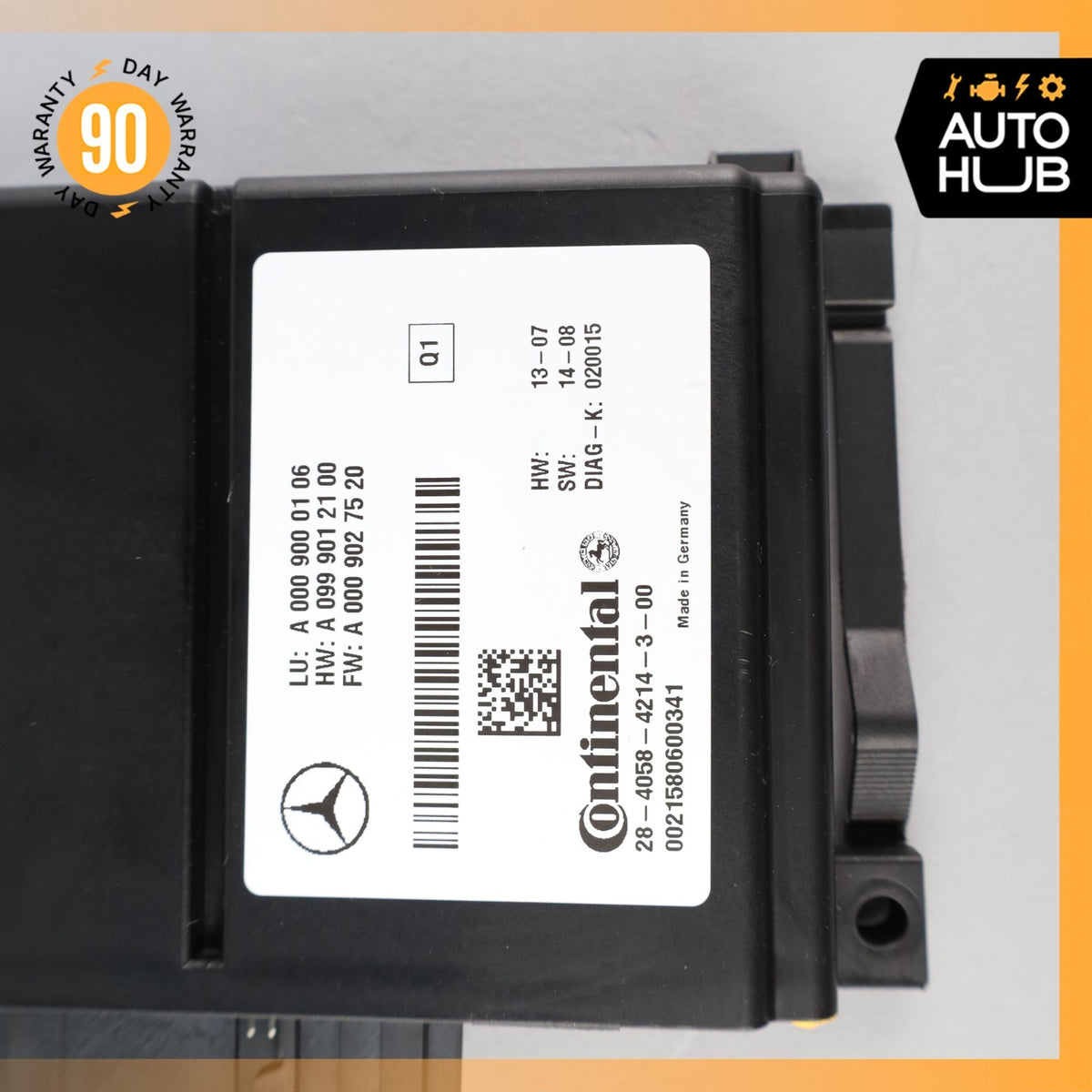 14-16 Mercedes W222 S550 S600 Blind Spot Radar Control Module OEM - photo 8
