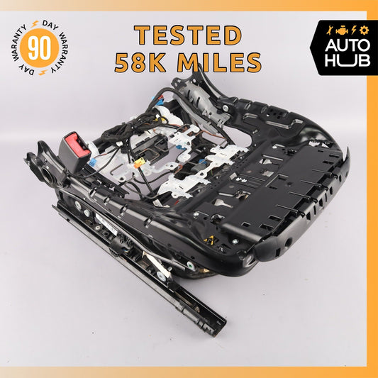 15-23 Mercedes W213 E350 GLC300 Front Left Seat Rail Track Frame w/ Motors OEM - photo 1