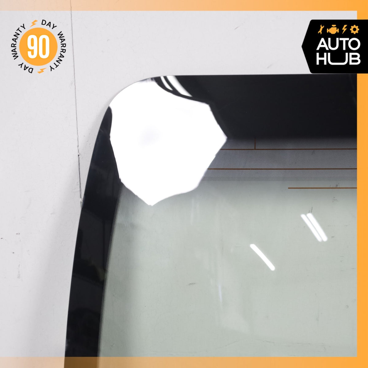 06-13 Bentley Continental Flying Spur Rear Windshield Wind Shield Glass OEM 76k - photo 3
