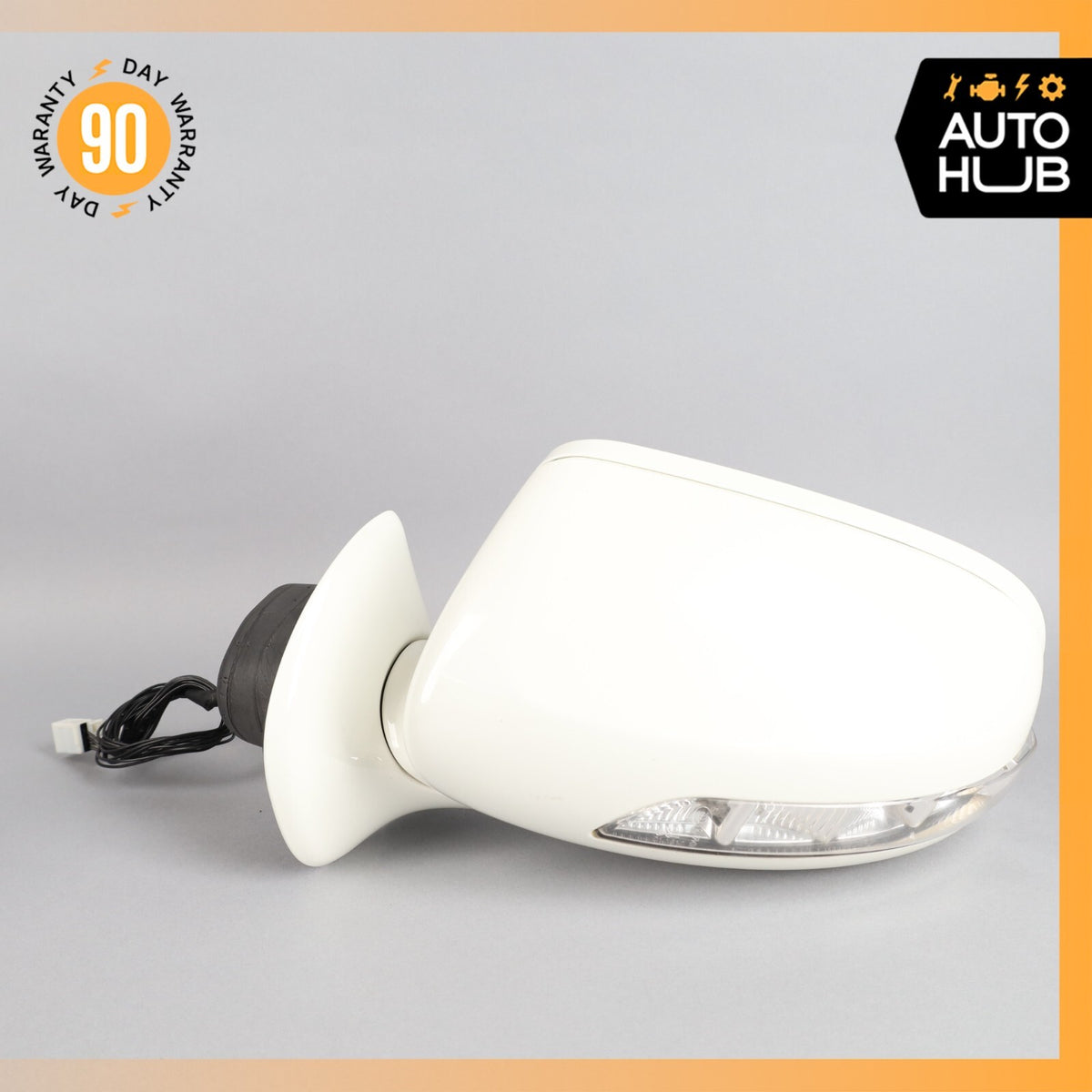 07-09 Mercedes W211 E350 E550 Left Driver Side Rear View Door Mirror OEM - photo 7