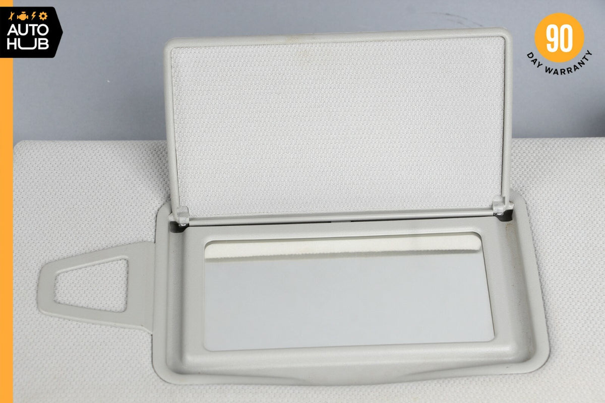 06-11 Mercedes W219 CLS550 CLS500 Front Right Side Sunvisor Sun Visor Gray OEM - photo 9
