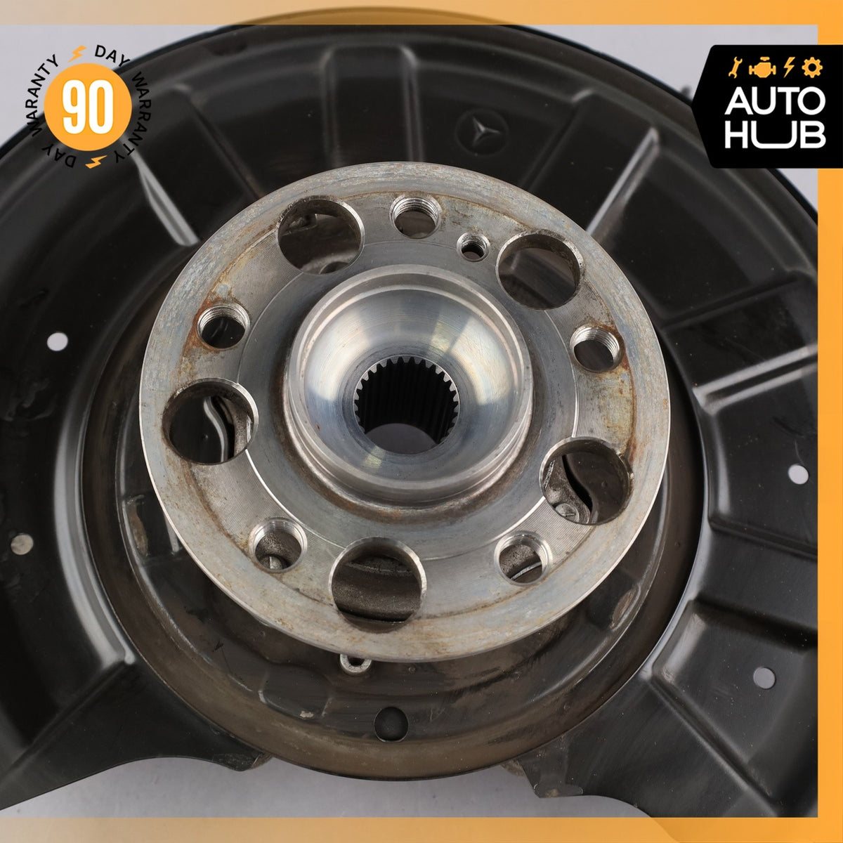 10-18 Mercedes W212 E350 CLS400 GLK350 Rear Left Side Spindle Knuckle Hub OEM - photo 6