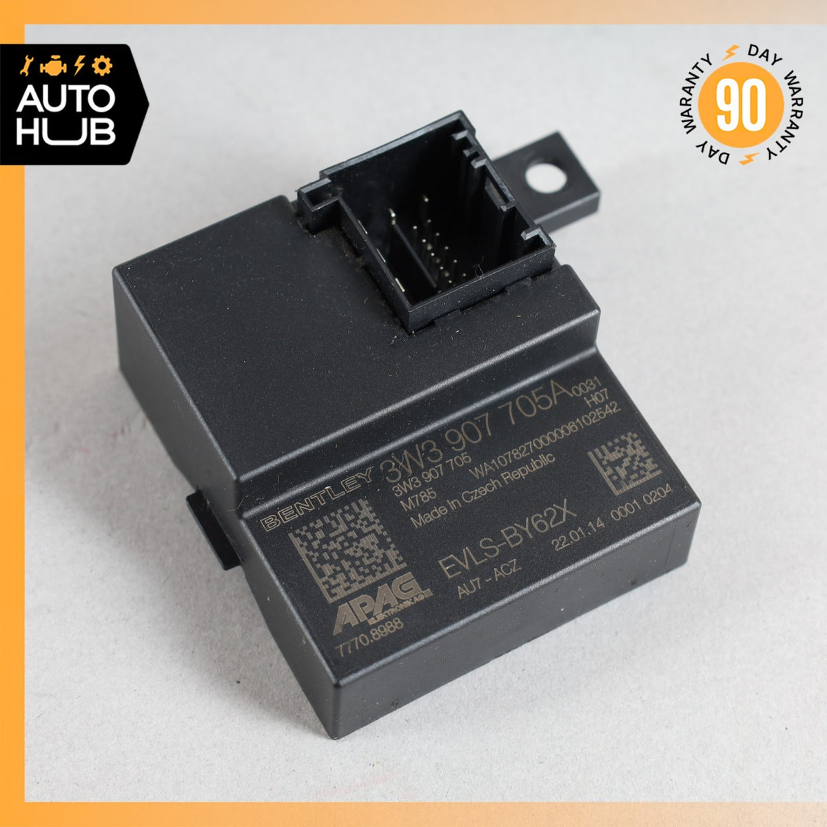 Bentley Continental Flying Spur Steering Column Control Module 3W3907705A OEM - photo 1