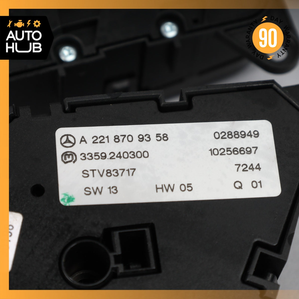 07-14 Mercedes W221 S63 AMG S550 CL550 Front Right Side Seat Control Switch OEM - photo 13